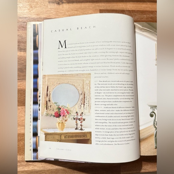 Vintage “Shabby Chic” by Rachel Ashwell, July 1996, First Edition w/Dust Jacket - Picture 5 of 17